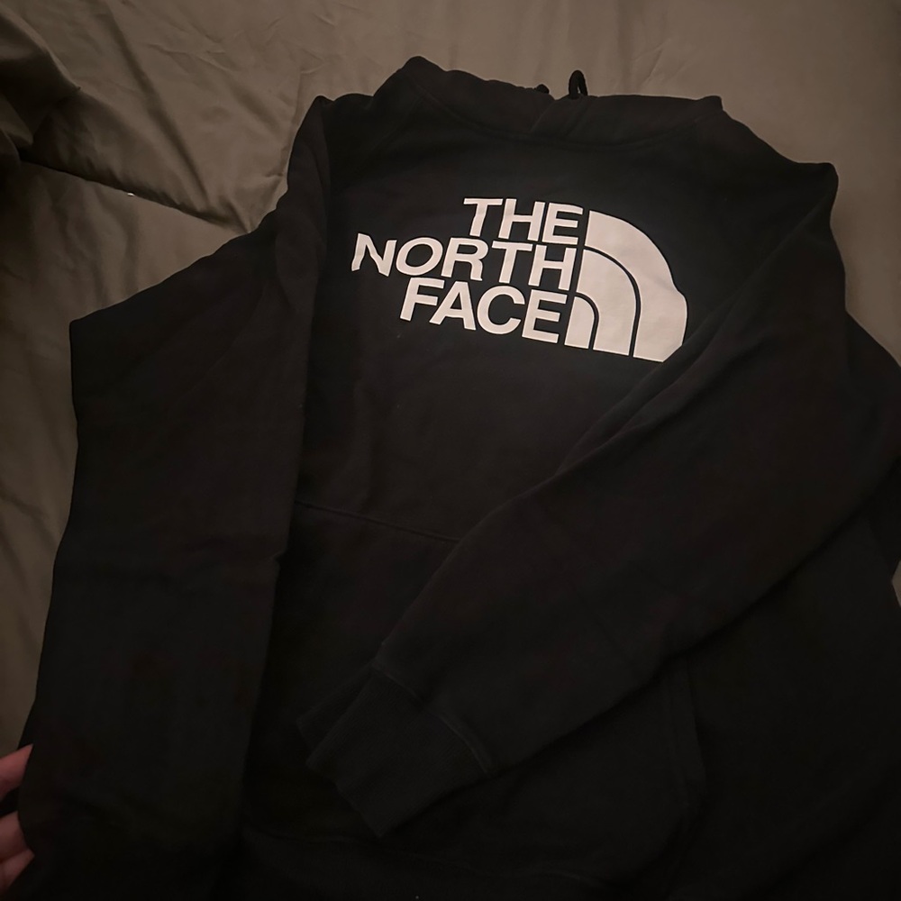 The North Face Black Sweater with Iconic Logo